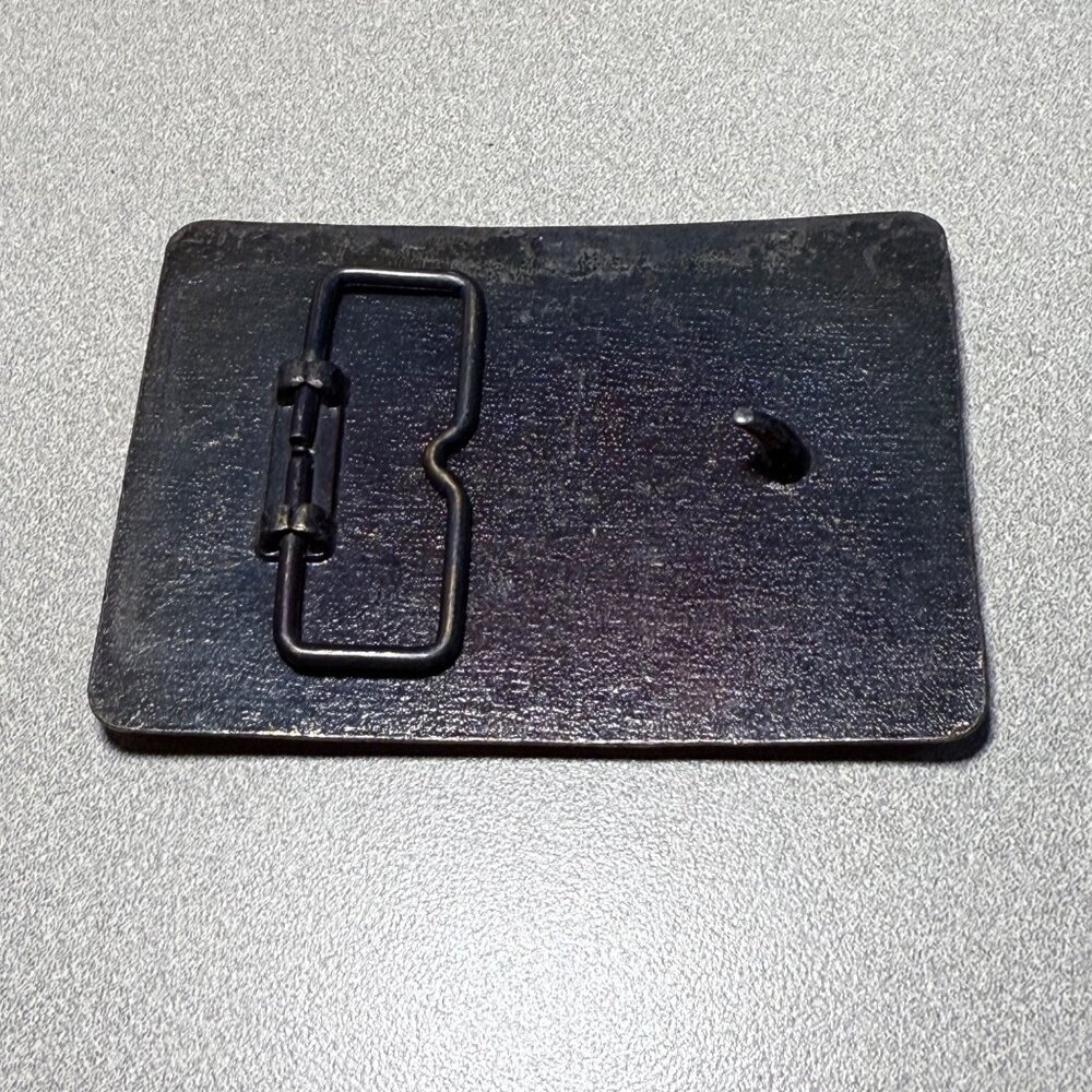 Vintage Jeffrey Dresser Brass Belt Buckle Coal Mining Mine - Picture 2 of 3